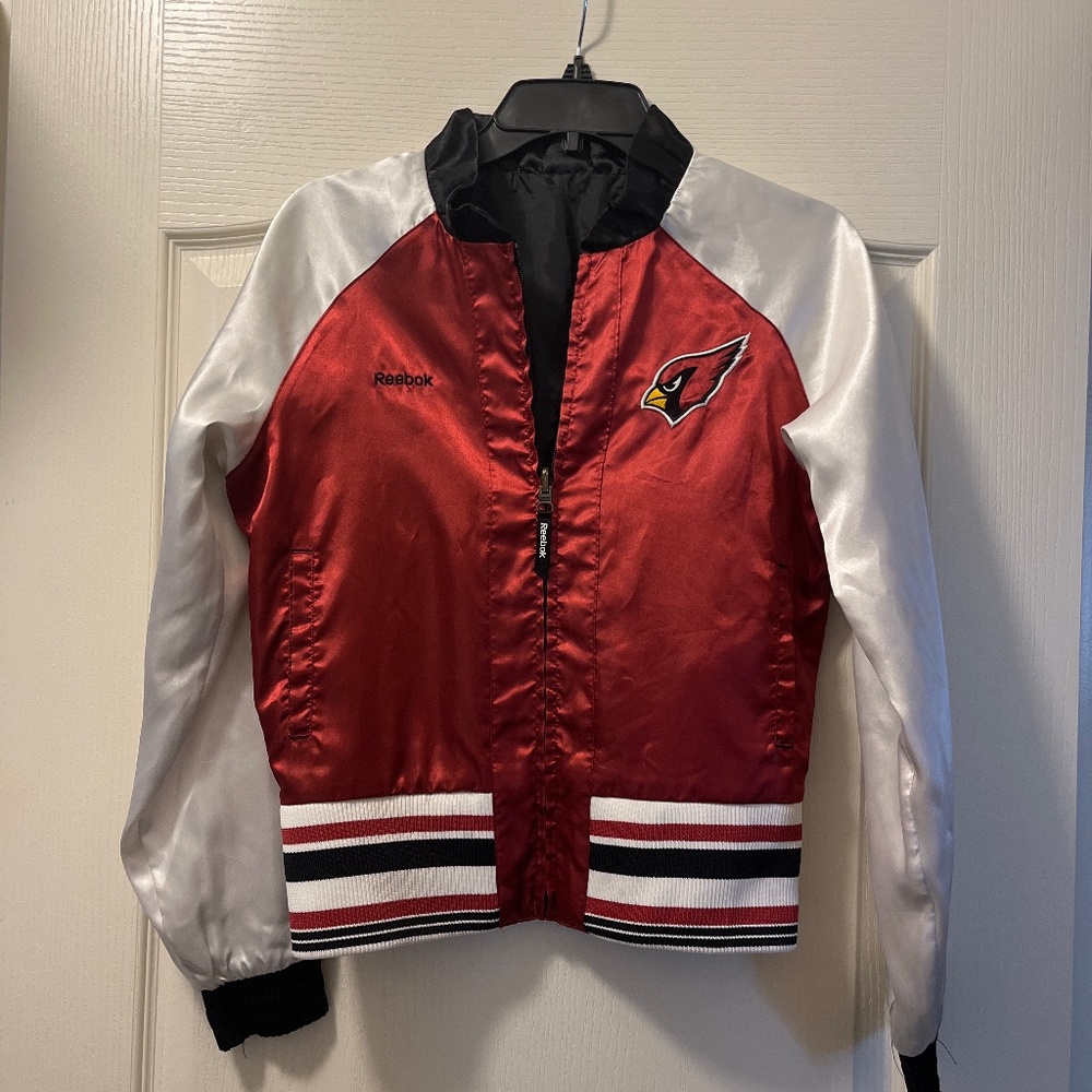 Rebook Arizona Cardinals Women’s Reversible Jacket size S